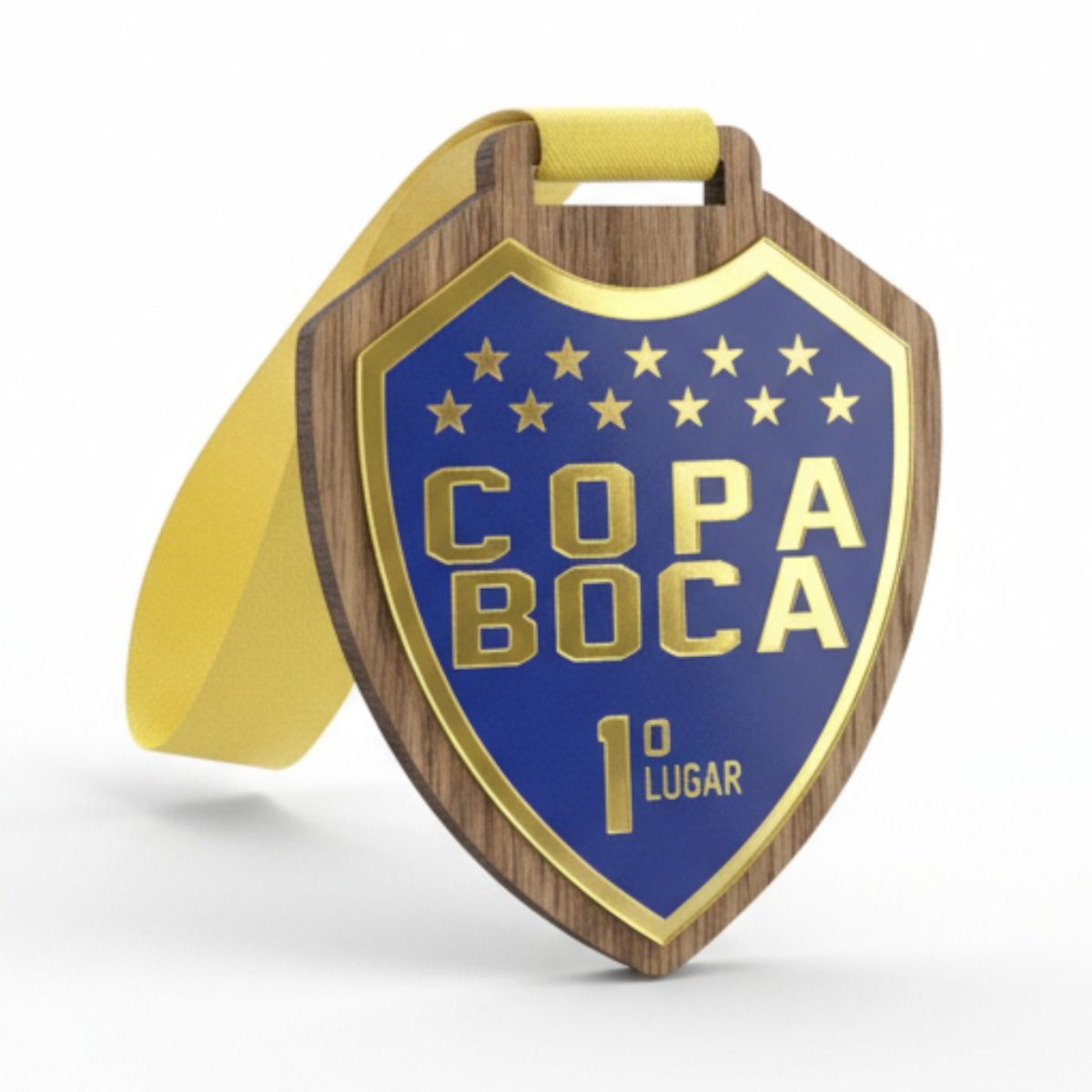 Medalha Personalizada MDF 6mm Dupla Camada