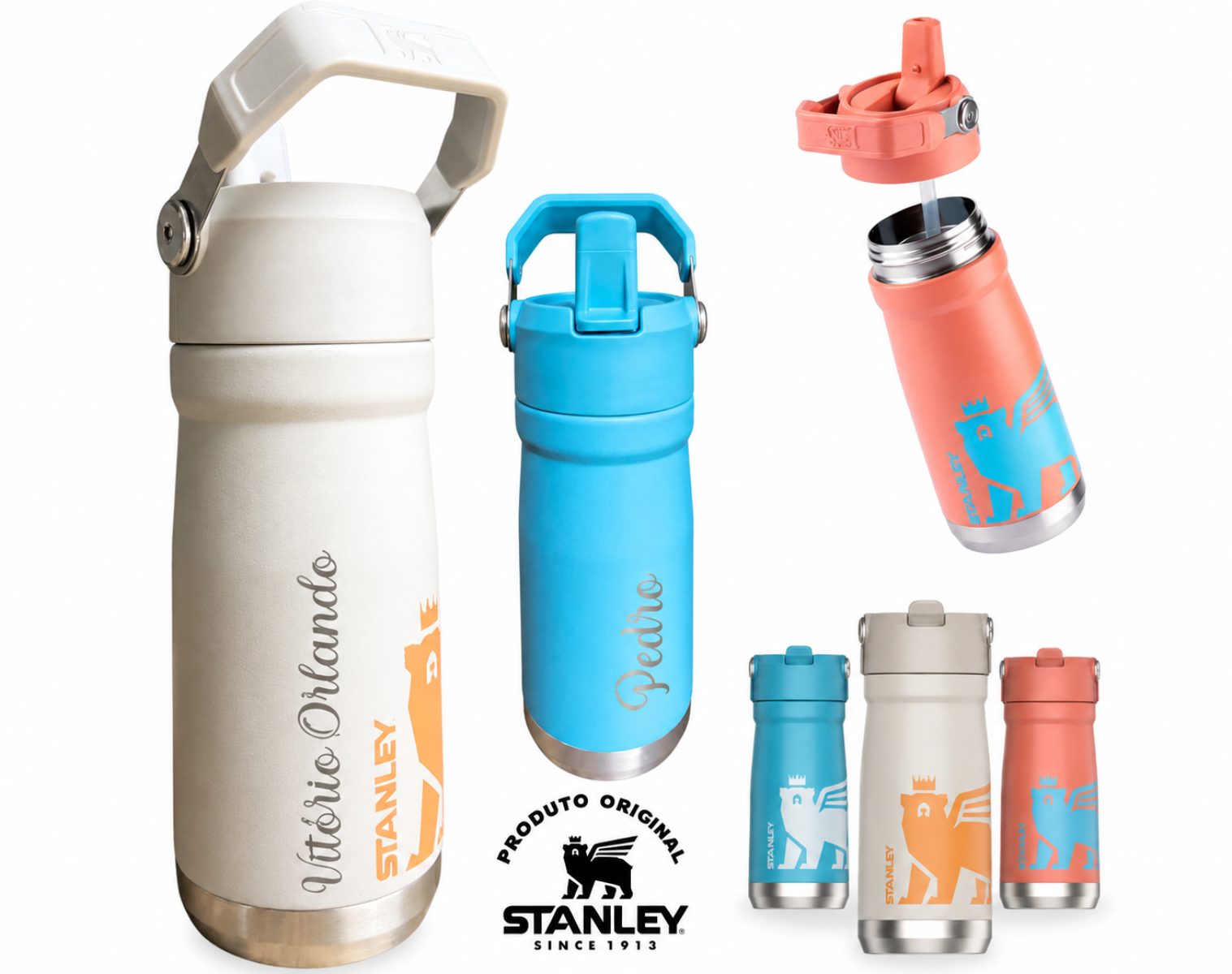 Garrafa STANLEY Flip Straw Kids - 500ml