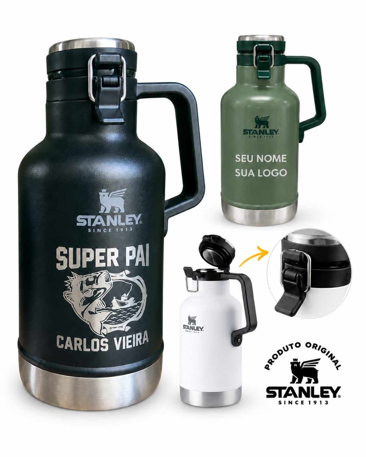 Growler Térmico STANLEY - 1,9L