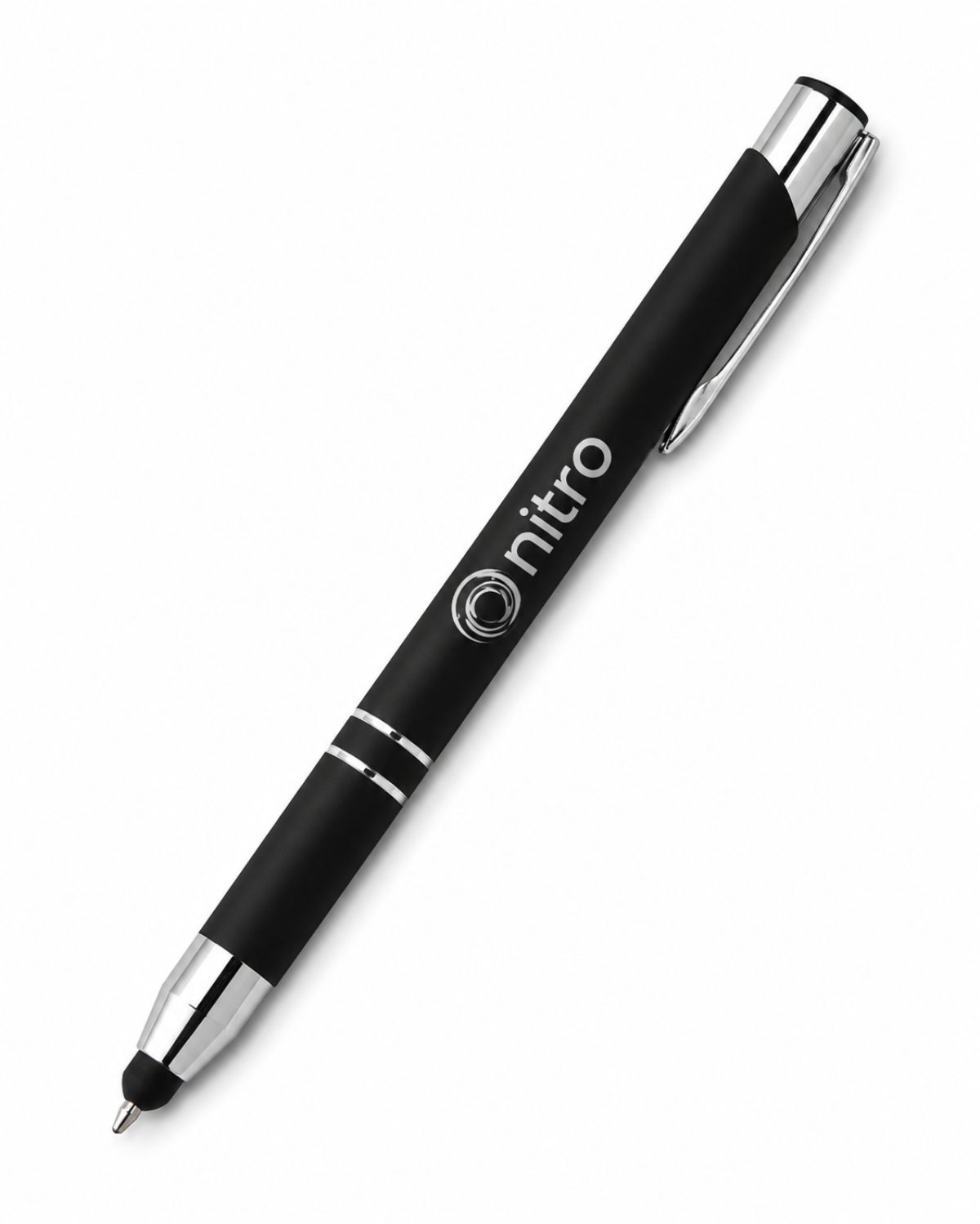 Caneta Metal 2 riscas Touch