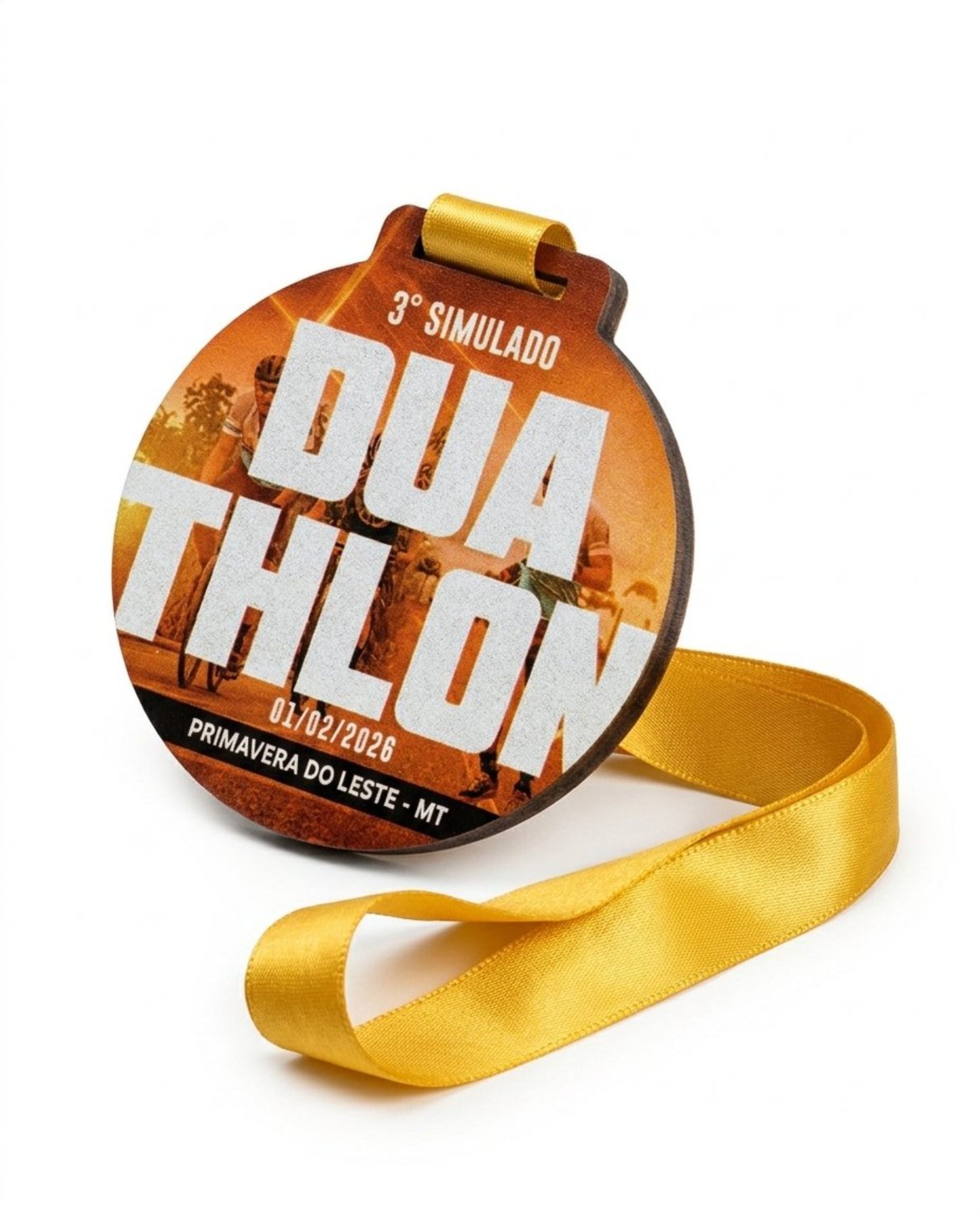 Medalha MDF 6mm - Colorida