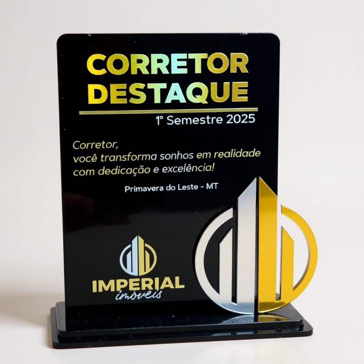 Troféu Acrílico 2 Camadas