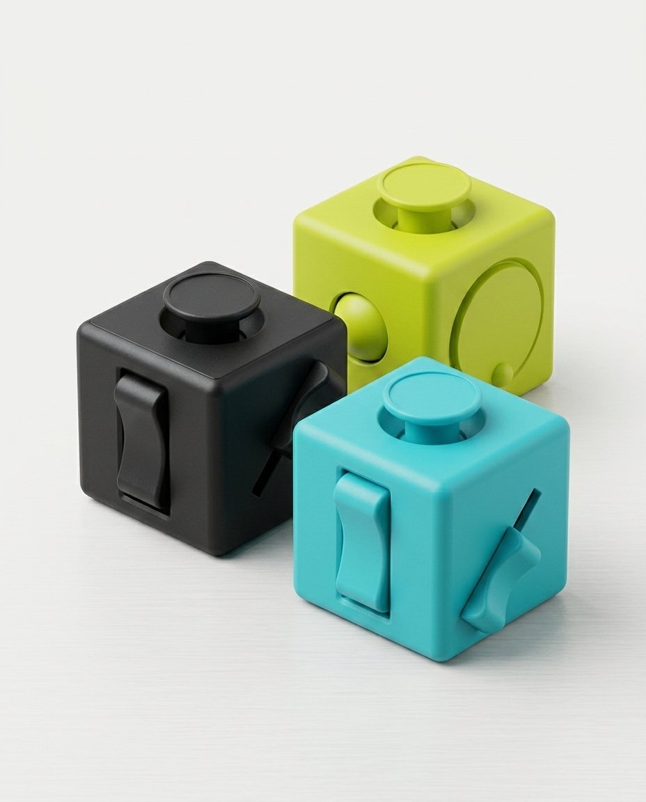 Cubo Fidget Sensorial