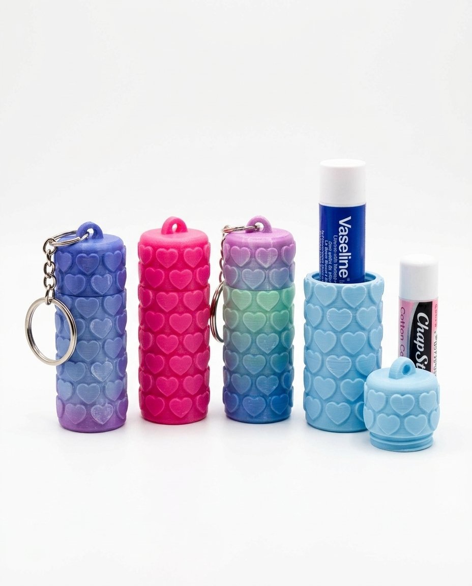 Porta-Lip Balm com Chaveiro
